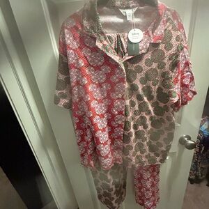 Disney Vera Bradley Floral Pajama Set